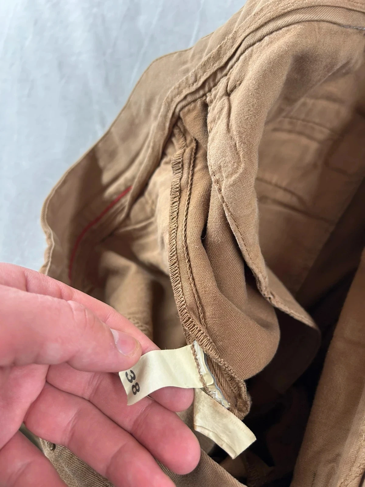 Chino beige marron Jules – photo 11